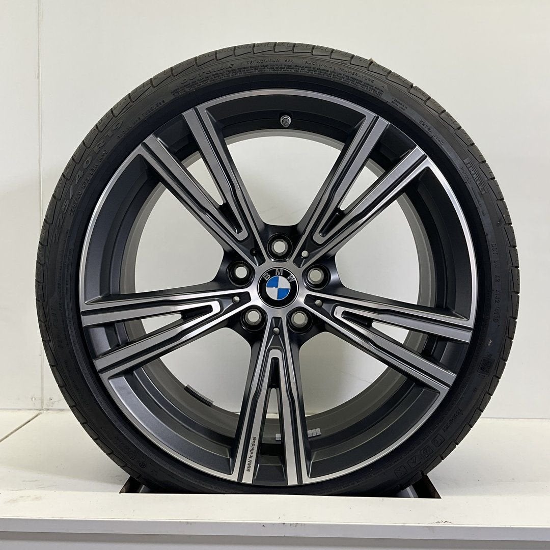 BMW 3 SERIE 2 SERIE 4 SERIE BREEDSET VELGEN + ALL SEASON BAN, 19 inch, Gebruikt, -, -