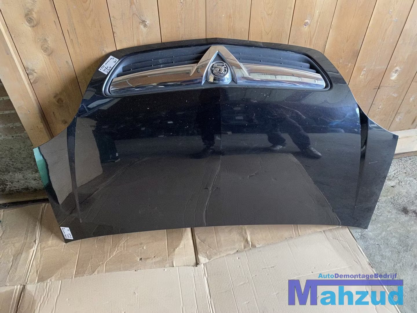 OPEL MERIVA A Zwart Z20R Motorkap 2003-2010, Opel Automobile GmbH, Capot moteur, Opel, Bahnhofsplatz 1
65423  Russelsheim am Main, DE