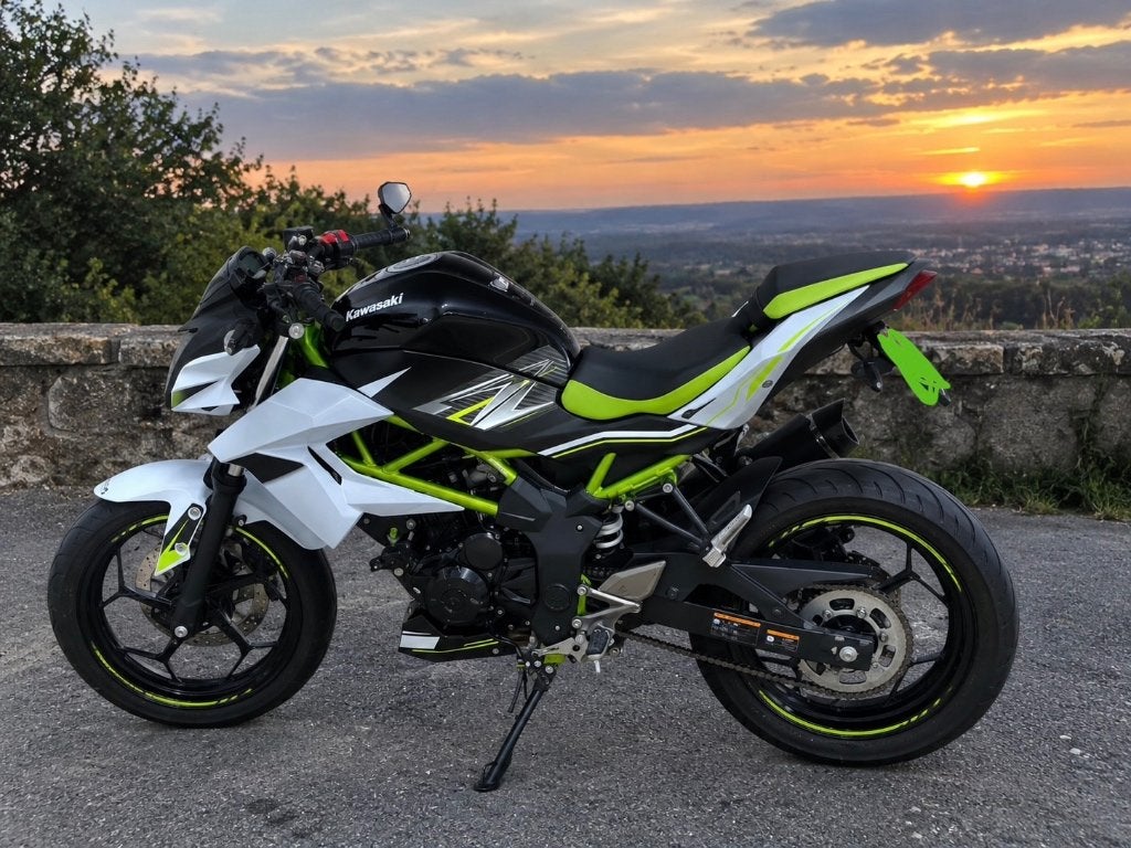 Kawasaki z125 2020, Motos, ABS, Occasion, Permis Moto A1 minimum, Particulier