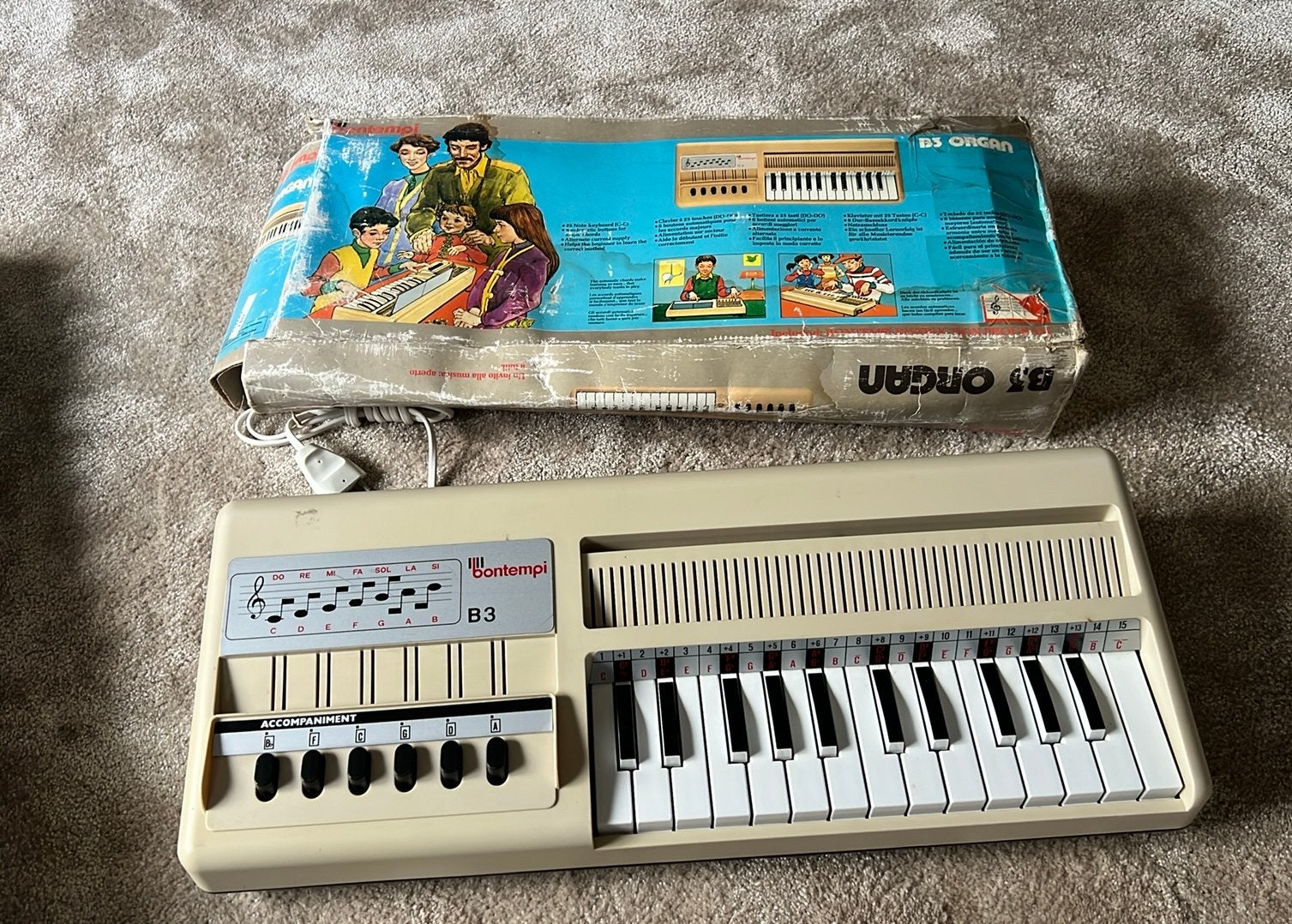 Bontempi organ B3, Muziek en Instrumenten, Ophalen, Gebruikt
