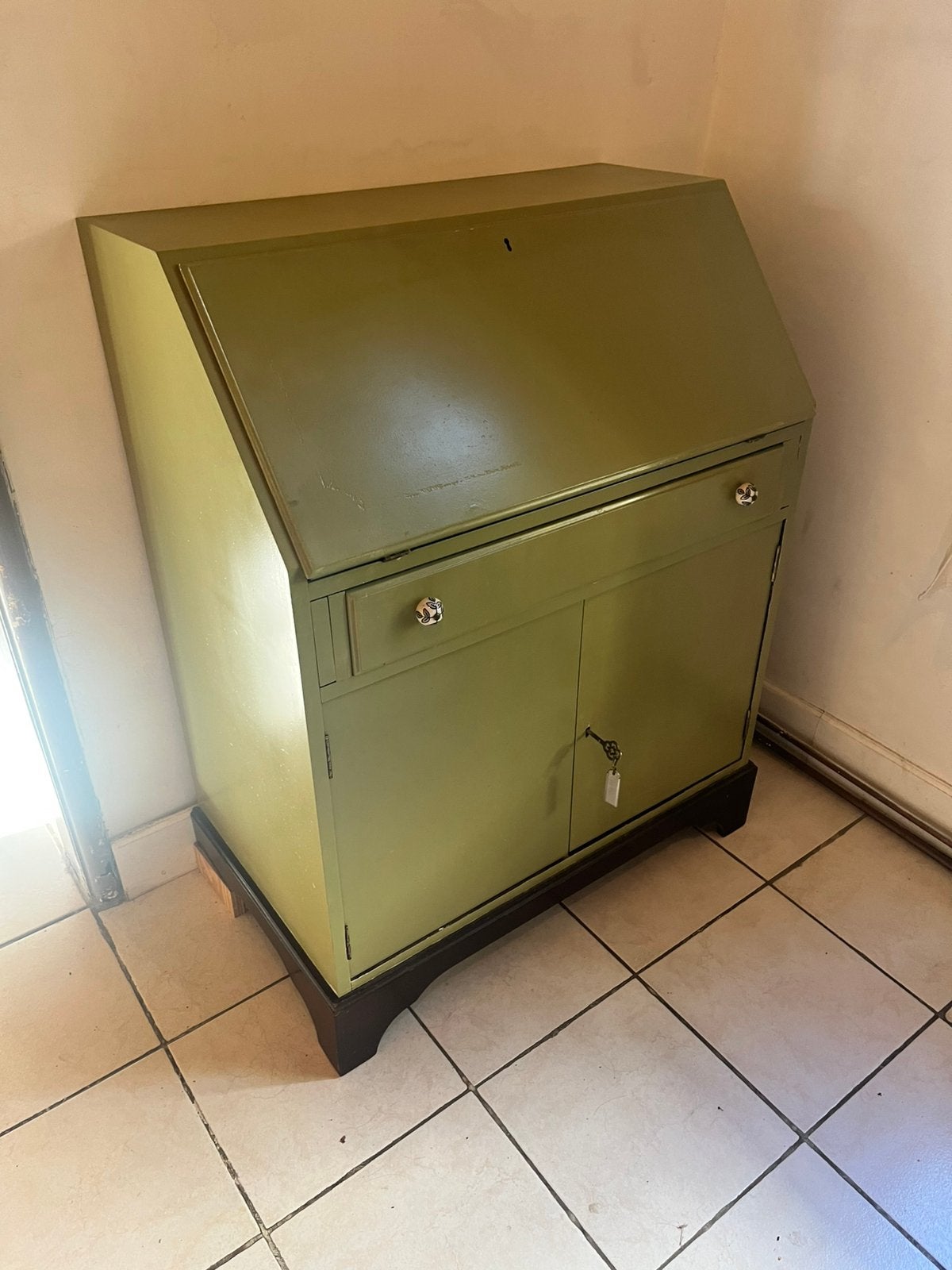 Vintage Secretaire, Ophalen, Zo goed als nieuw
