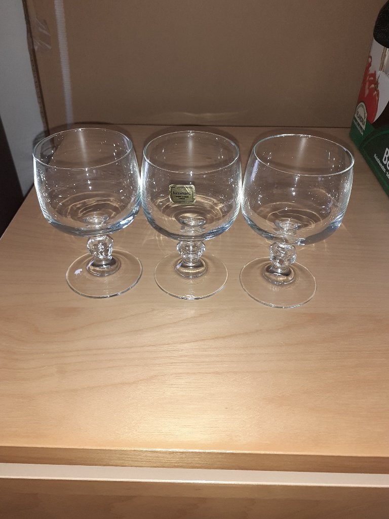 Verres à vins LUMINARC - SECA (lot de 3 verres), Enlèvement