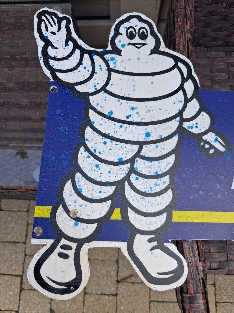 Panneau d'affichage MICHELIN, Enlèvement ou Envoi, Comme neuf, Panneau publicitaire
