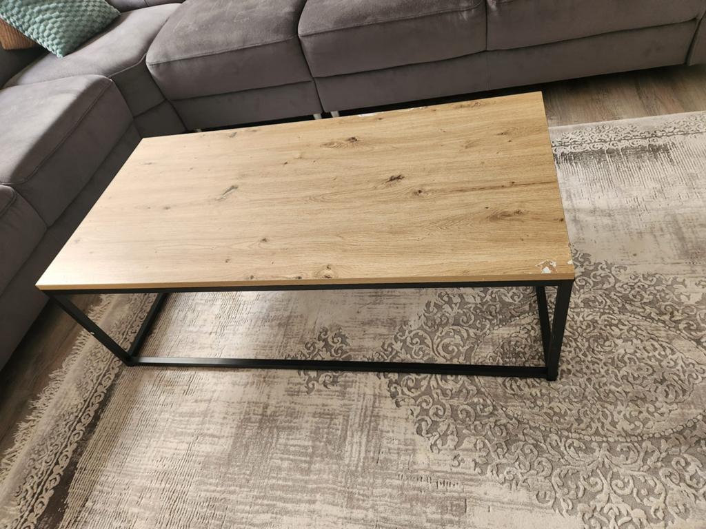 Table basse, Enlèvement ou Envoi, Comme neuf, Chêne