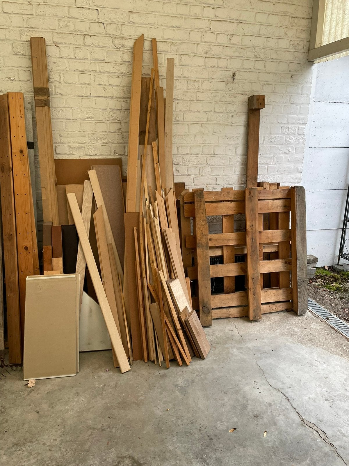 Hout, Doe-het-zelf en Bouw, Hout en Planken, Ophalen