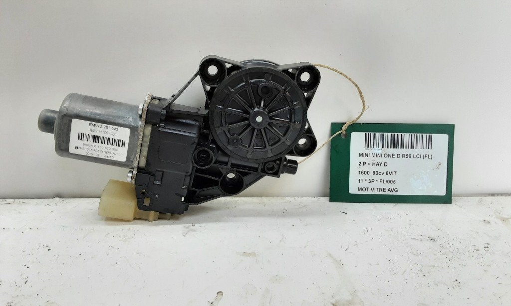 MOTOR RAAMMECHANIEK LINKS VOOR Mini Mini (R56) (2757043), Gebruikt, Mini, Rue de l'Espoir 34 34
4030  GRIVEGNÉE, BE, Info@Collignon.be
