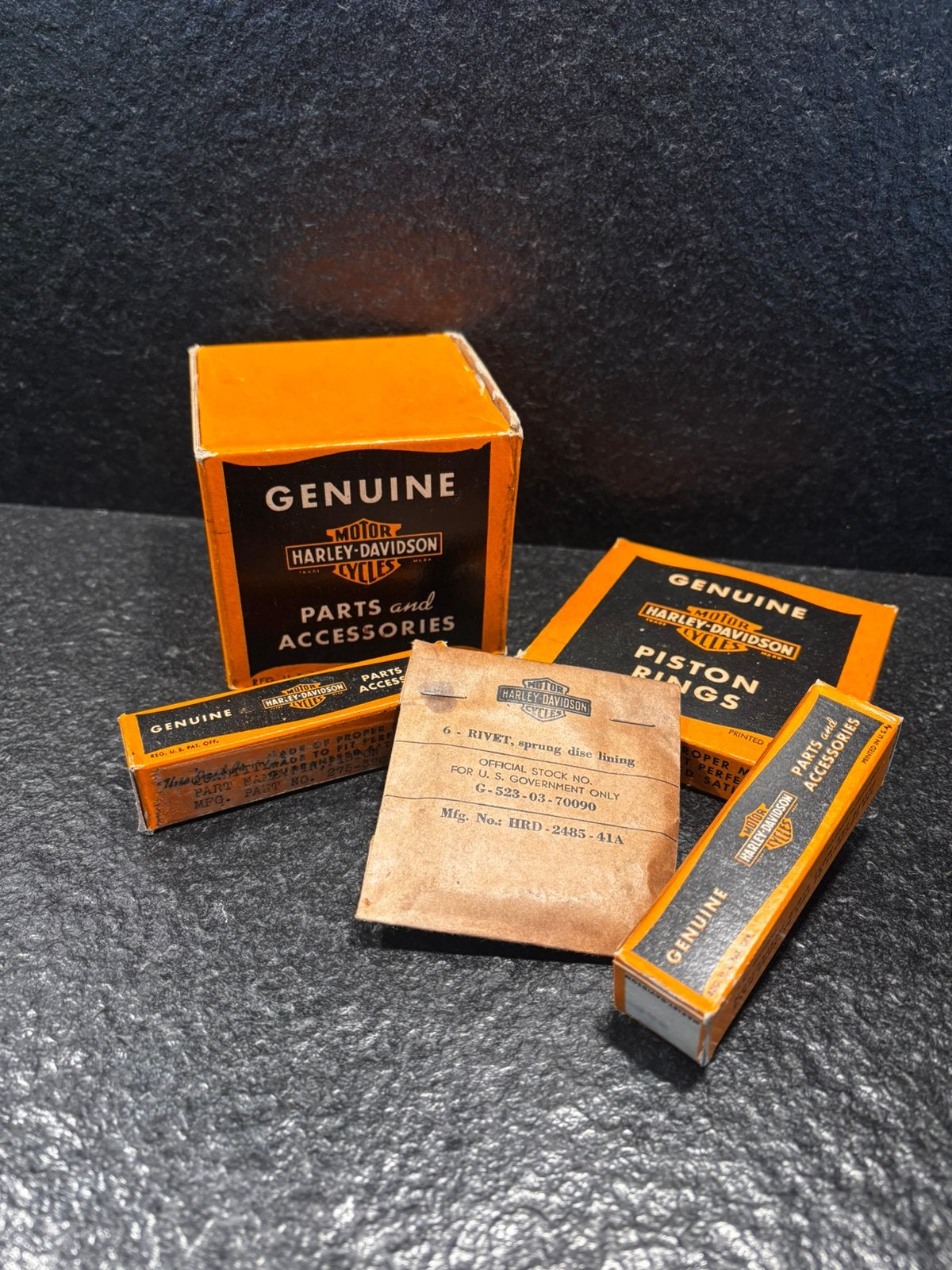 Pieces vintage harley davidson piston axe de piston …, Enlèvement ou Envoi, Comme neuf