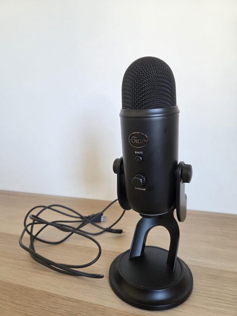 Blue Yeti Micro (zwart), Musique & Instruments, Enlèvement, Neuf, Micro studio