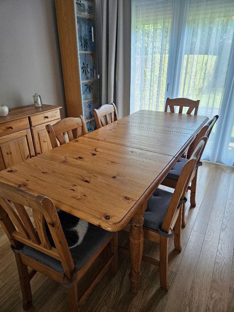 Ensemble meubles salle à manger et salon Ikea, Maison & Meubles, Salles à manger complètes, Enlèvement, Utilisé, 6 à 8 chaises