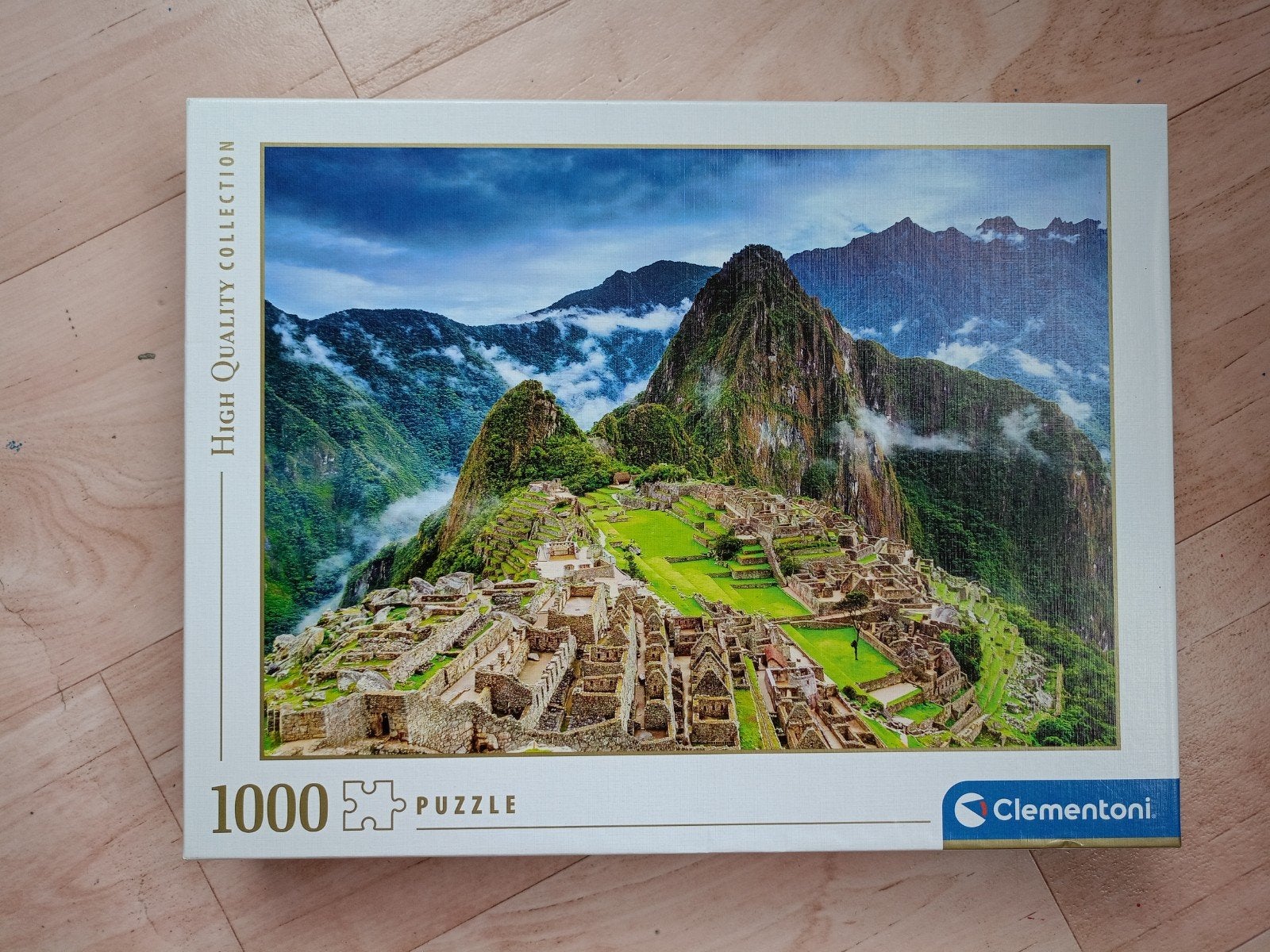 puzzle Clementoni Machu Pichu - 1000 pièces complet, Hobby & Loisirs créatifs, Enlèvement ou Envoi, 500 à 1500 pièces, Utilisé