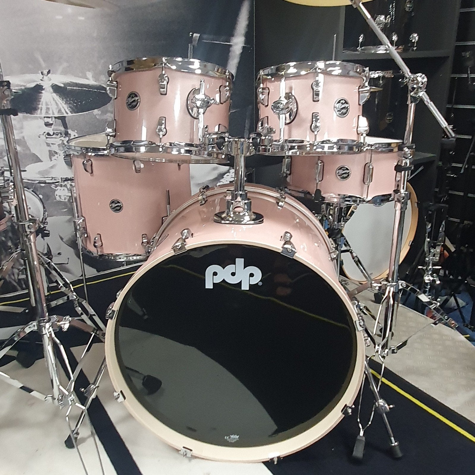 Pdp Mainstage compleet drumstel met cymbalen Paiste., Muziek en Instrumenten, Ophalen of Verzenden, Nieuw, Overige merken