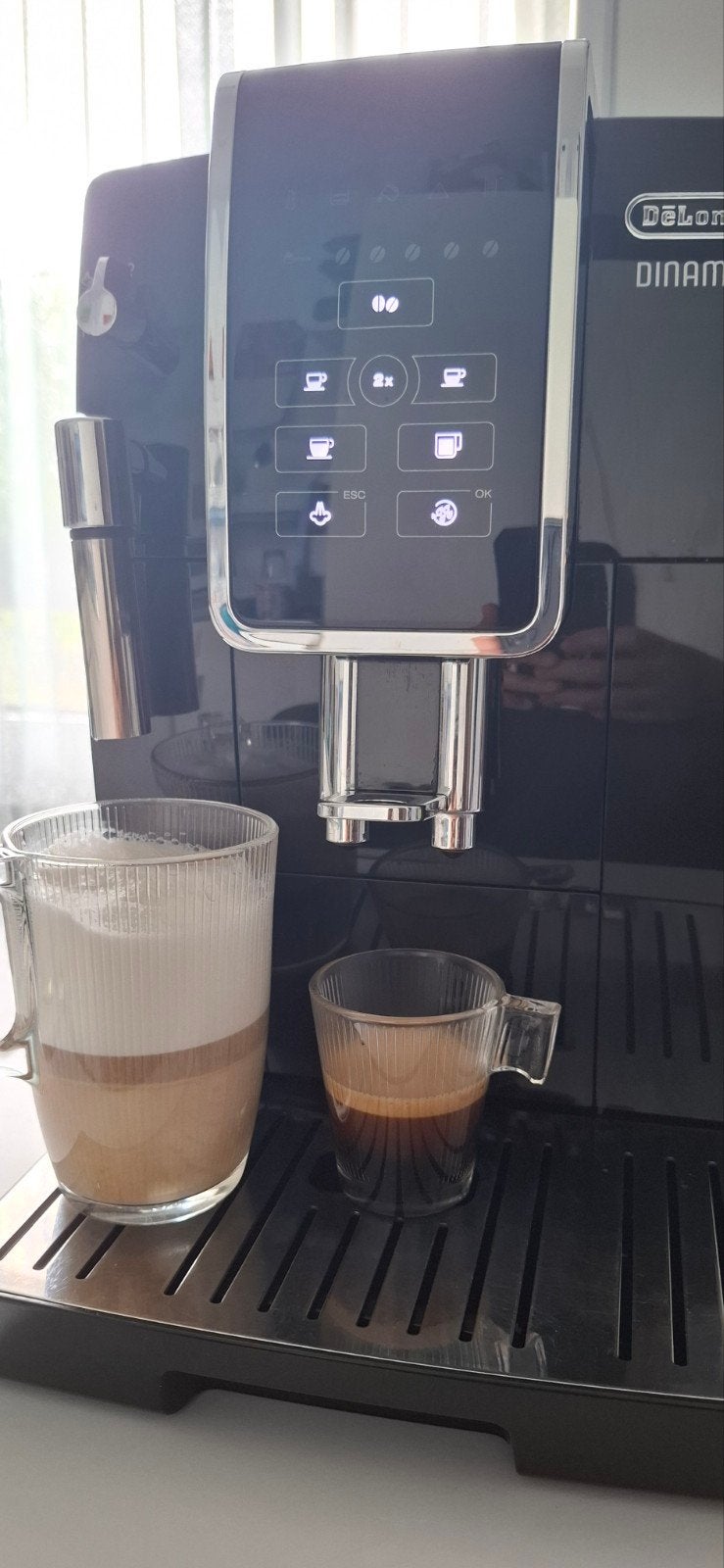 koffiemachine delonghi prima staat, Elektronische apparatuur, Ophalen, Koffiebonen