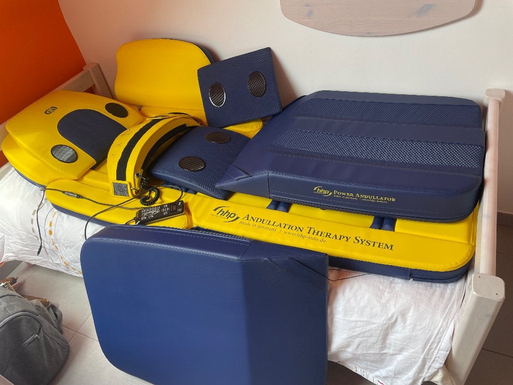 Professionele Andulatie matras, Sport en Fitness, Ophalen, Zo goed als nieuw