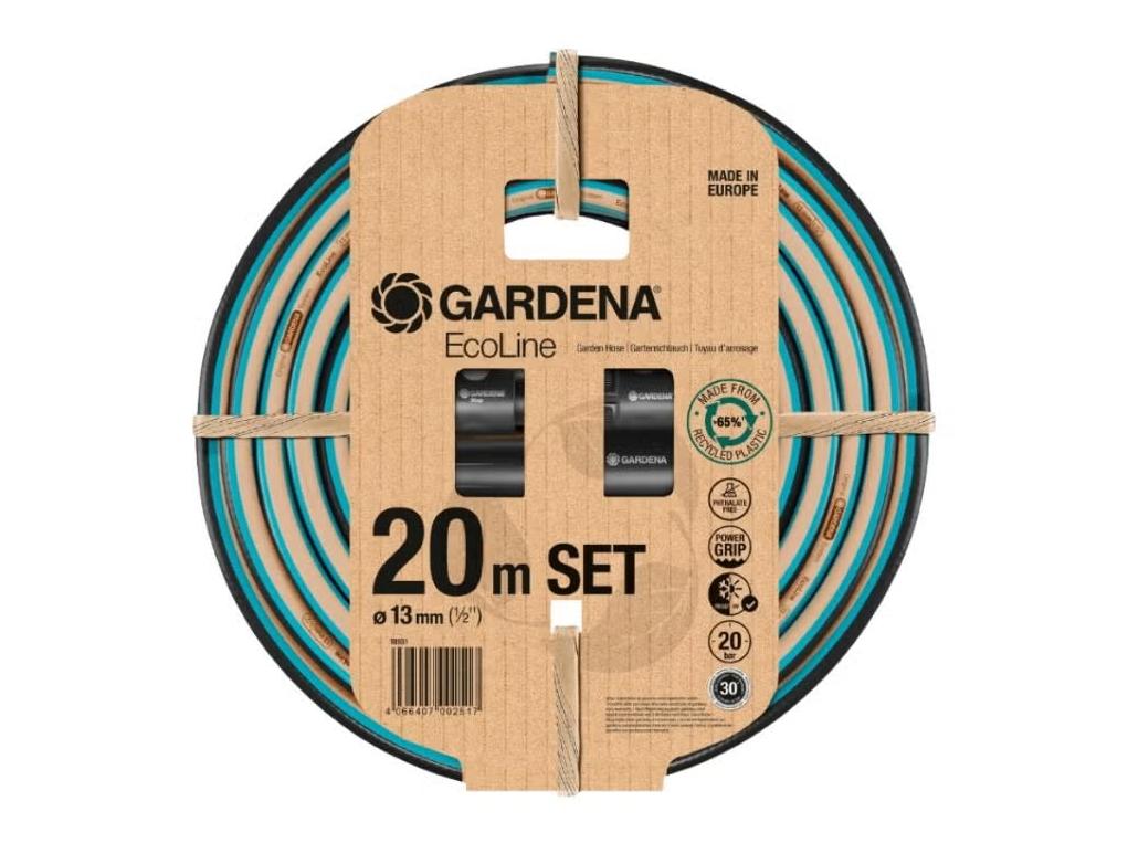 Gardena EcoLine Tuinslang 20m + Startset – Direct Leverbaar, Tuin en Terras, Tuinslangen, Ophalen, Nieuw, Tuinslang