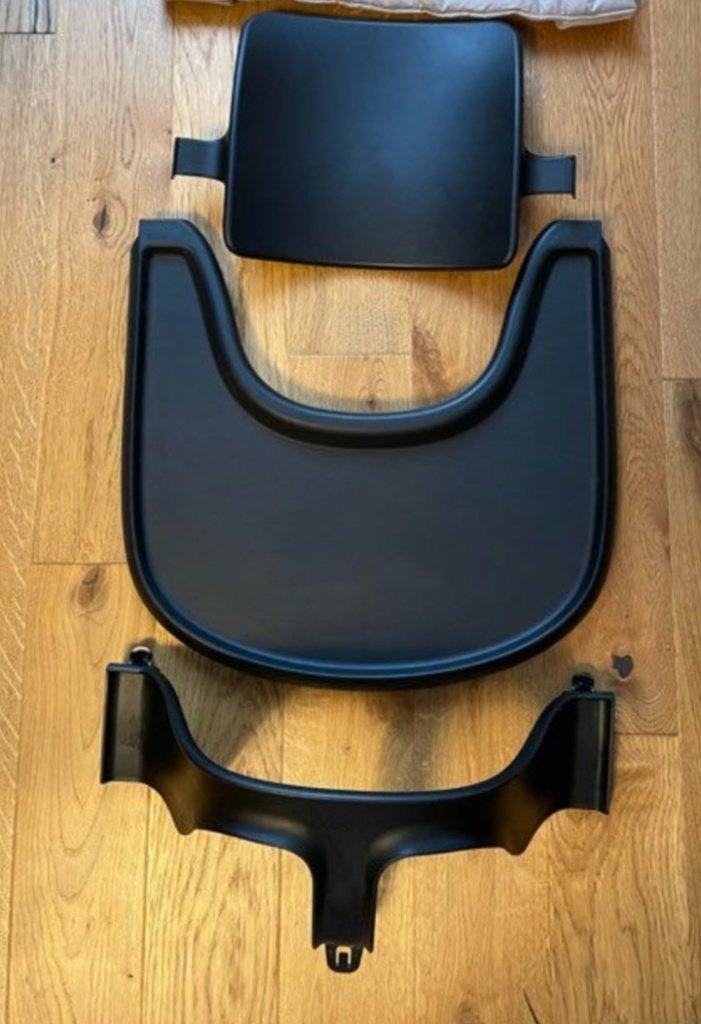 Tablette stokke tripp trapp noir, Enfants & Bébés, Chaises pour enfants, Enlèvement, Comme neuf