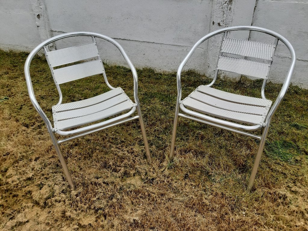 Chaises de jardin, Ophalen, Zo goed als nieuw, Aluminium