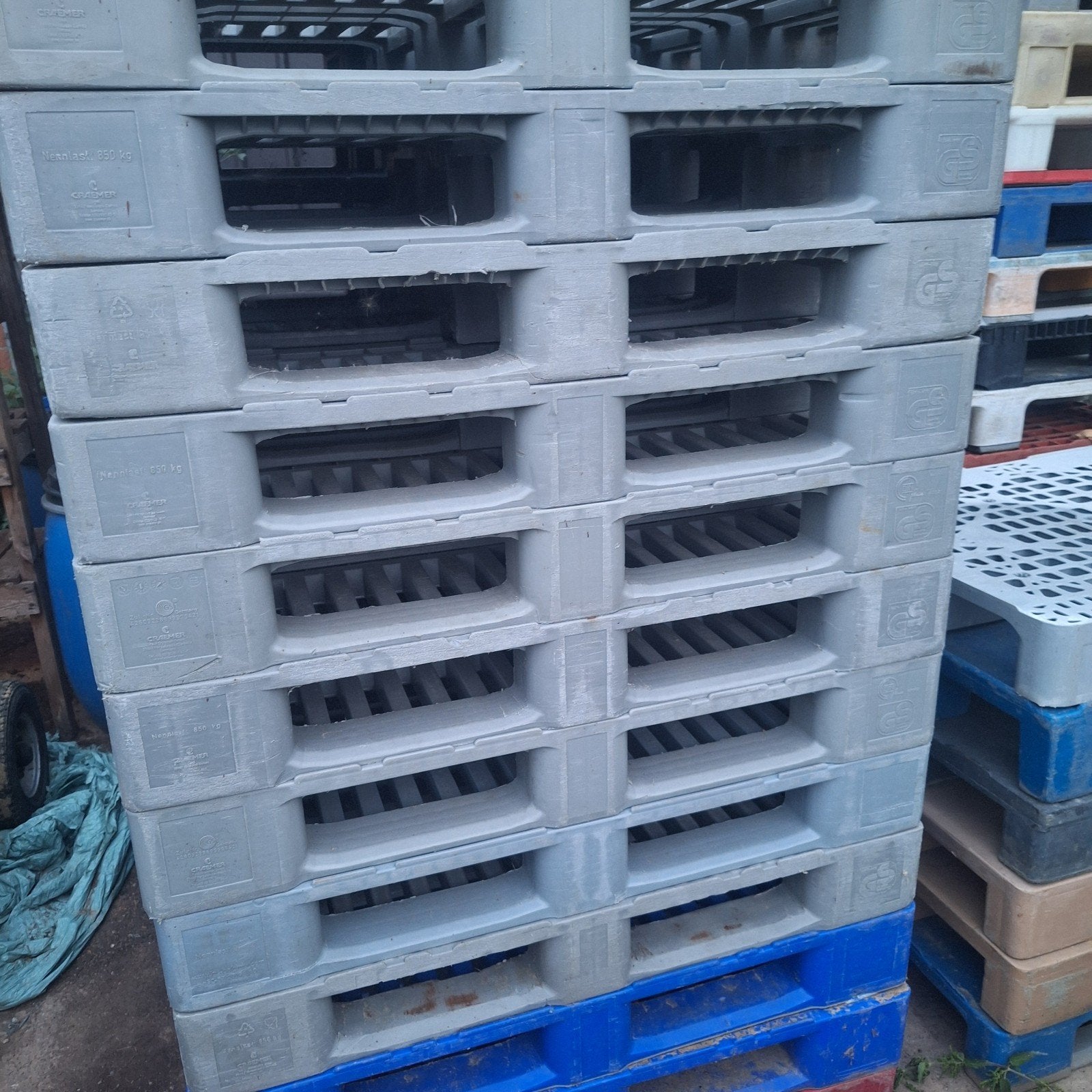 plastic europalletten, Ophalen of Verzenden