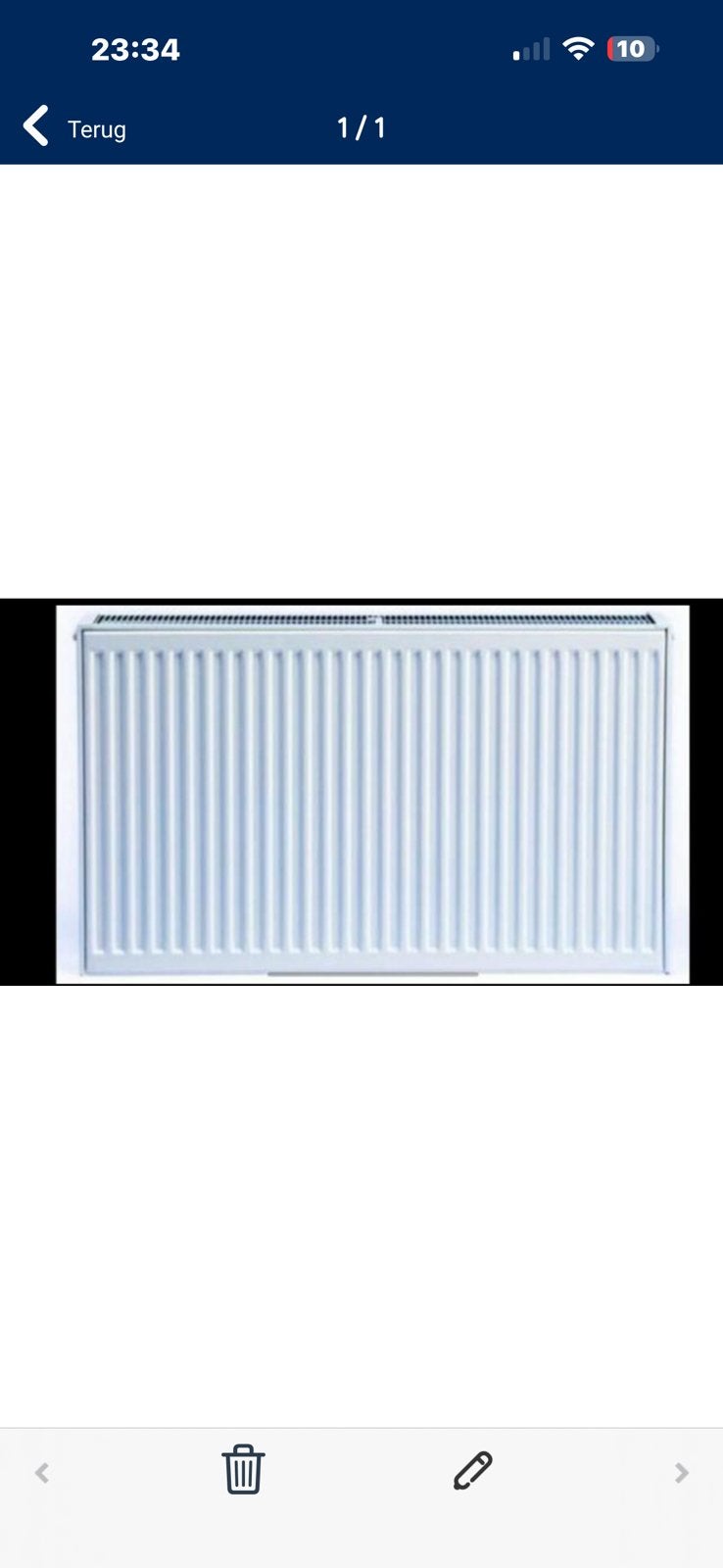 Radiateur à panneaux encore neuf, haute puissance, Bricolage & Construction, Enlèvement, Neuf, Radiateur