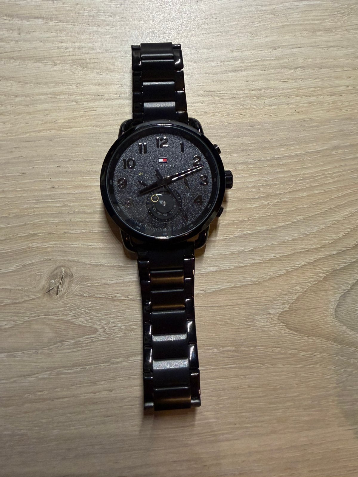 2 Tommy Hilfiger horloges, Ophalen, Zo goed als nieuw, Polshorloge
