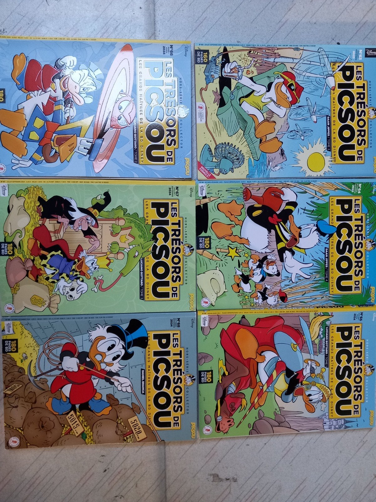 Les trésors de Picsou, Enlèvement ou Envoi, Série complète ou Série, Utilisé, Europe