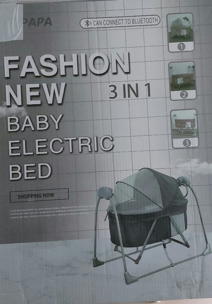 Lit électrique pour bébé 3 en 1, Enlèvement, Comme neuf