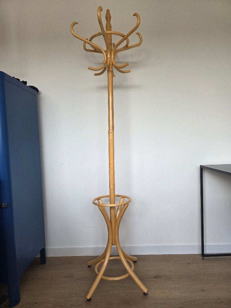 Houten kapstok, Huis en Inrichting, Woonaccessoires | Kapstokken, Ophalen, Zo goed als nieuw, Staande kapstok, 150 tot 200 cm