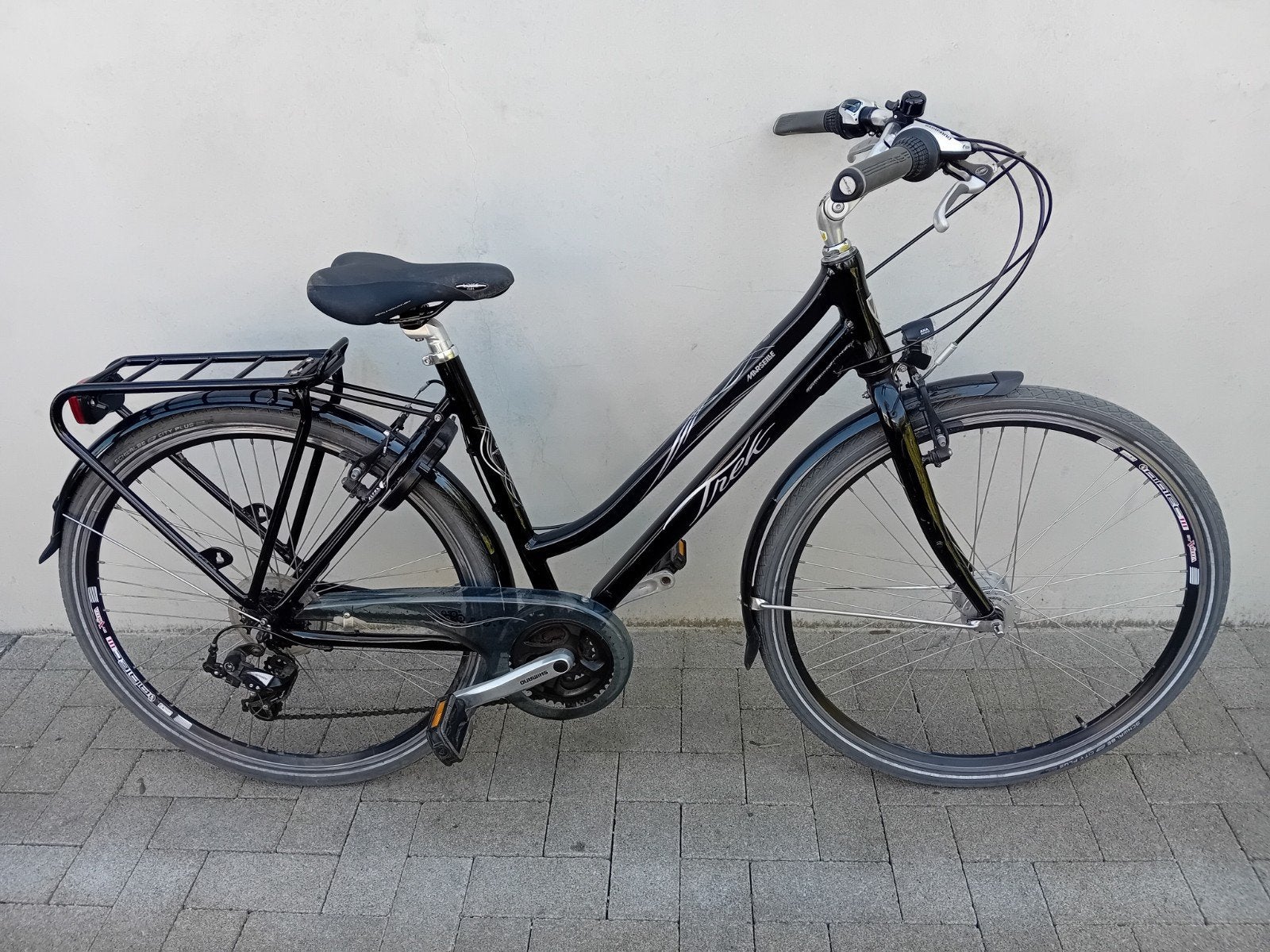 Alu damesfiets Trek 21speed 28inch NIEUWPRIJS 569euro 🚴‍♀️, Fietsen en Brommers, Fietsen | Dames | Omafietsen, Gebruikt, 47 tot 50 cm