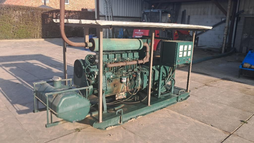 Generator stroomgroep dorman 50kva 6 cilinder, Démarrage électrique, Enlèvement, Utilisé, Huile diesel