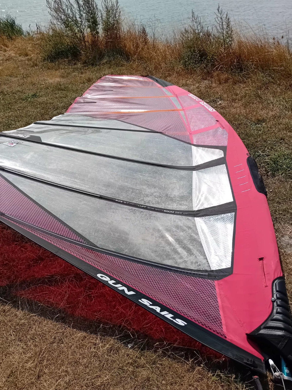 Gunsails GSR met mat, Watersport en Boten, Windsurfen, Ophalen, Gebruikt, 8 m² of meer, Gunsails