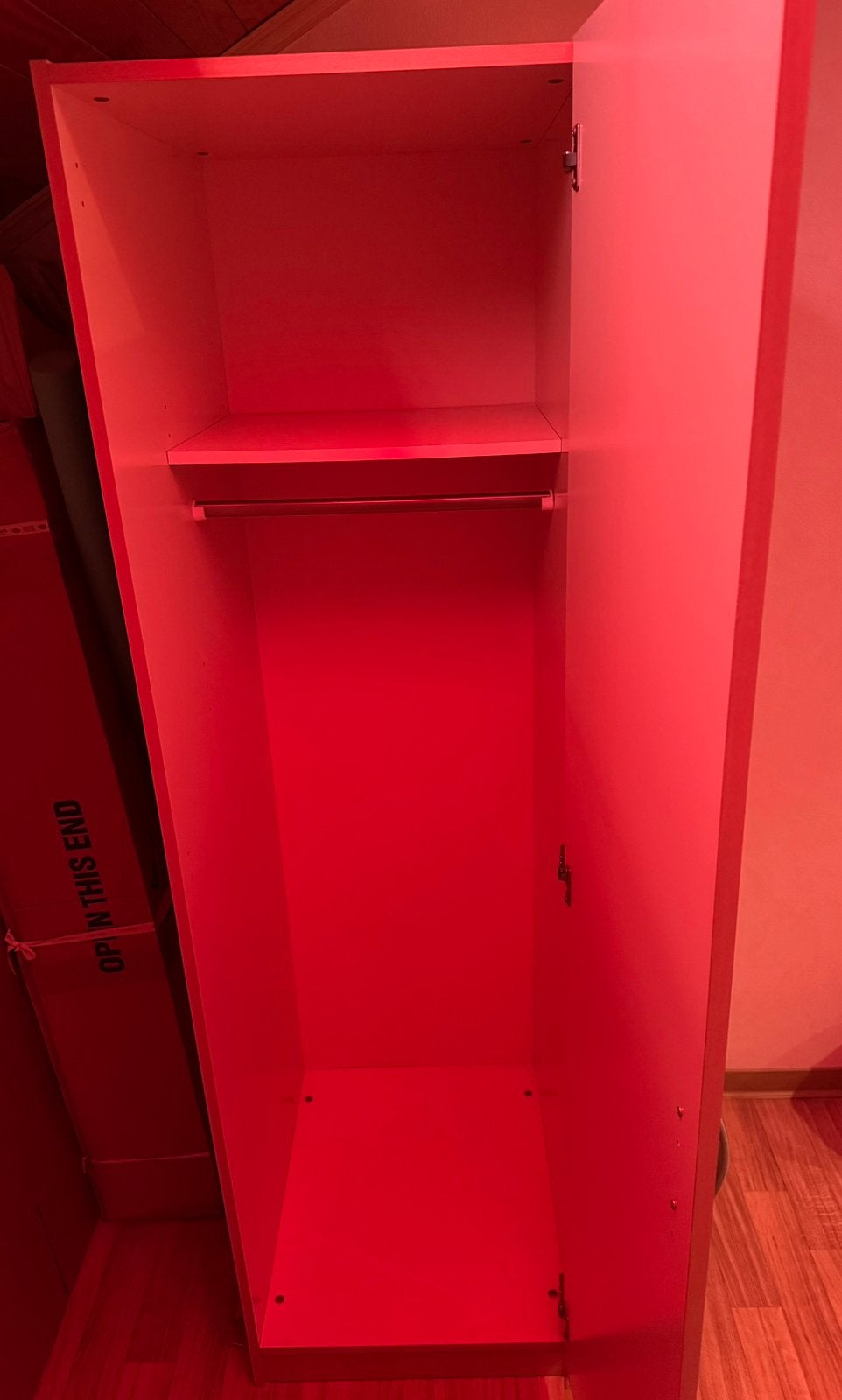 Armoire, Avec tablette(s), Utilisé, 50 à 100 cm, Autres essences de bois