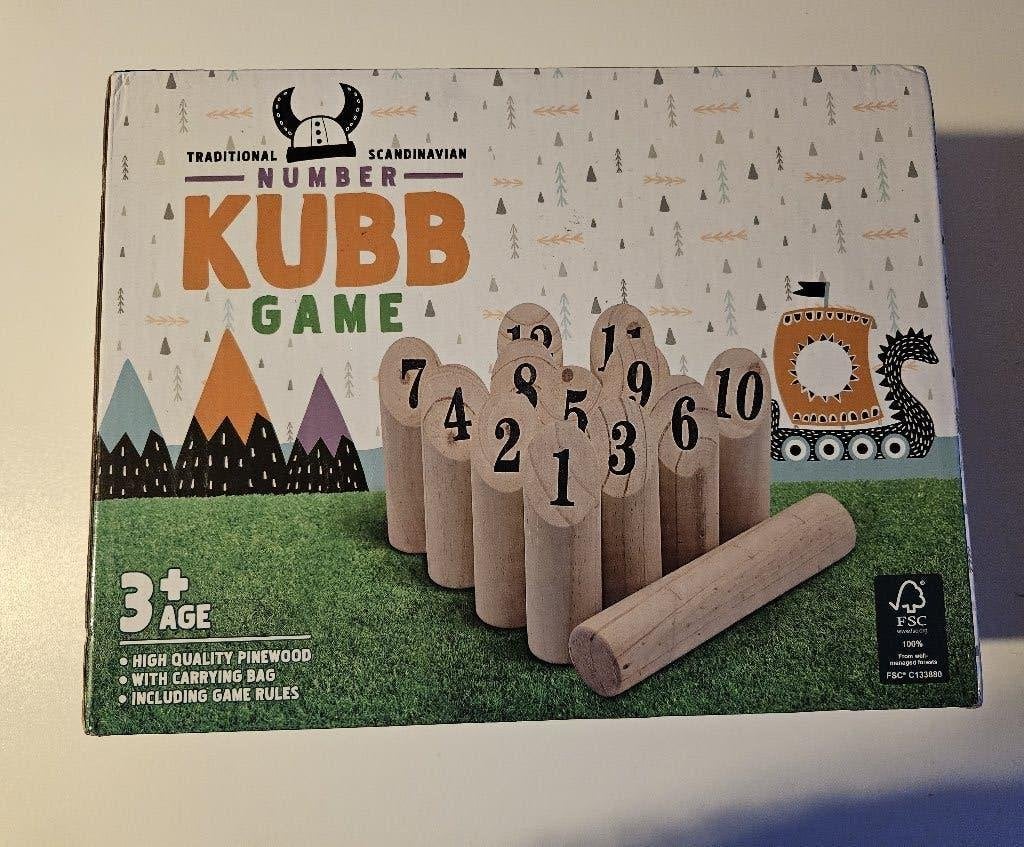 Numbers Kubb, Ophalen of Verzenden, Zo goed als nieuw