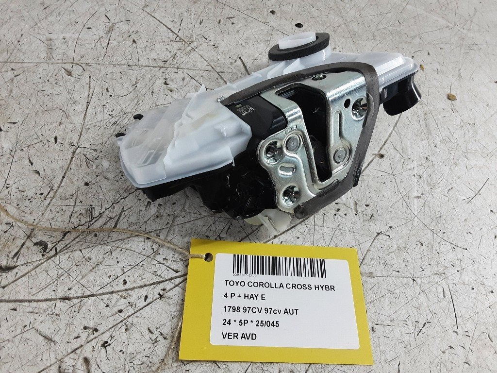 PORTIERSLOT RECHTS VOOR Toyota Corolla Cross (40119142), Gebruikt, Kundenbetreuung@toyota.de, Toyota, Toyota-Allee 2
50858  Köln, DE