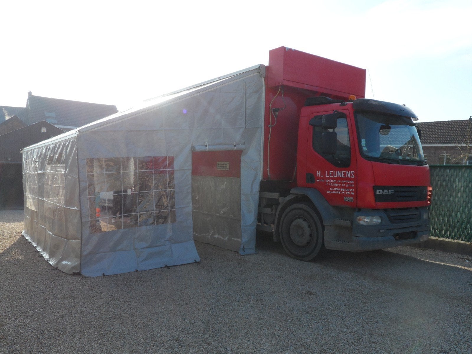 Mobiele wooncontainer ideaal voor sportdoeleinden