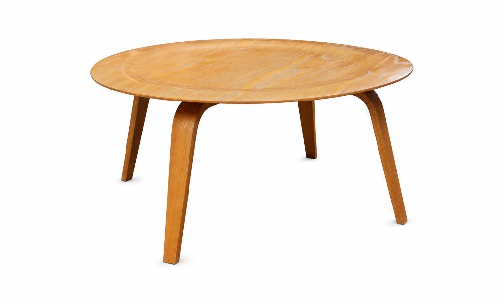 iconische Vintage CTW Coffee Table Wood Charles / Ray Eames, Enlèvement, Brun, Bois, Marqué
