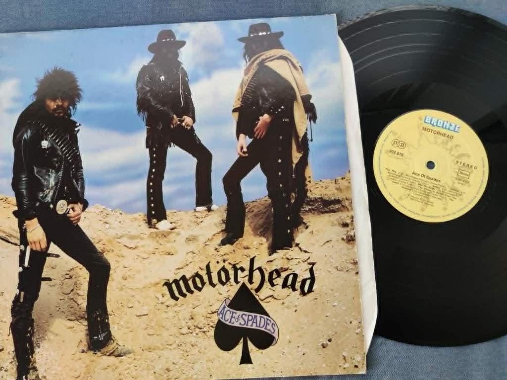 Motorhead (ace of spades, germany, 202876320, bronze), Ophalen of Verzenden, Hardrock, LP
