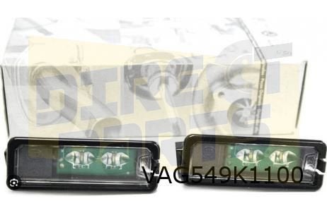Volkswagen Golf VII kentekenplaatverlichtingsset LED (Links, Neuf, -, Volkswagen, -