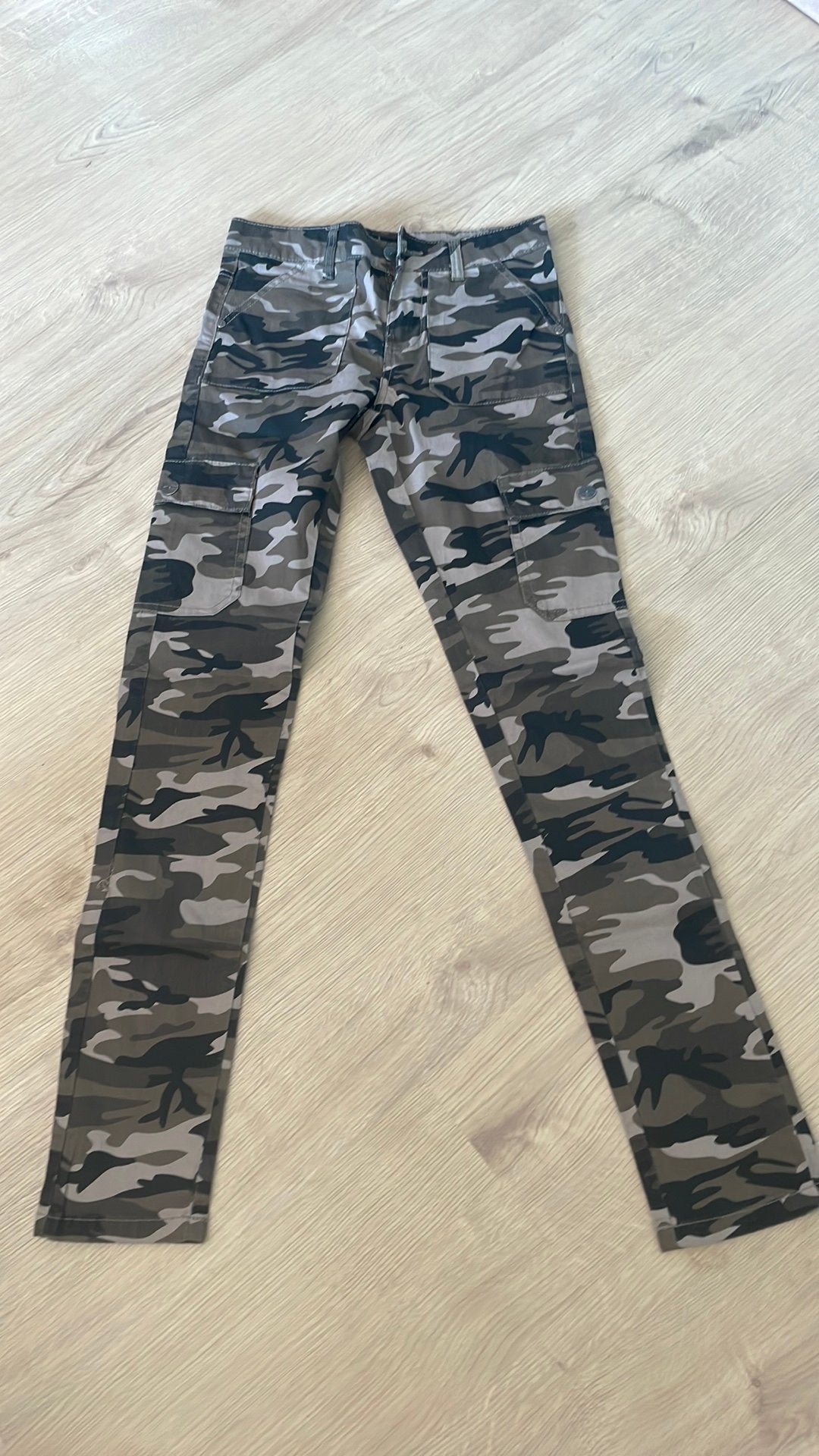 Mooie leger broek meisjes en jongens (maat xs), Ophalen, Zwart, Overige maten, Nieuw