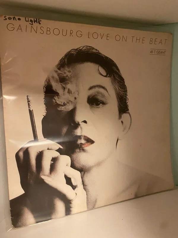 Serge Gainsbourg – Love On The Beat - maxi-single 12", Envoi, Utilisé, Pop
