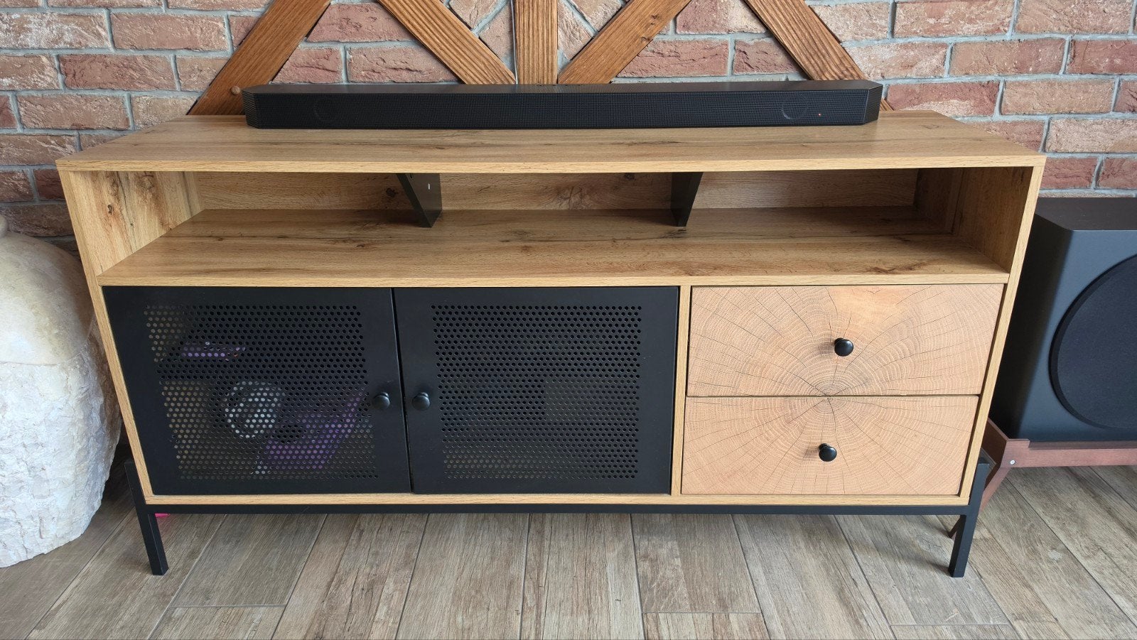Meuble TV comme neuf, Métal