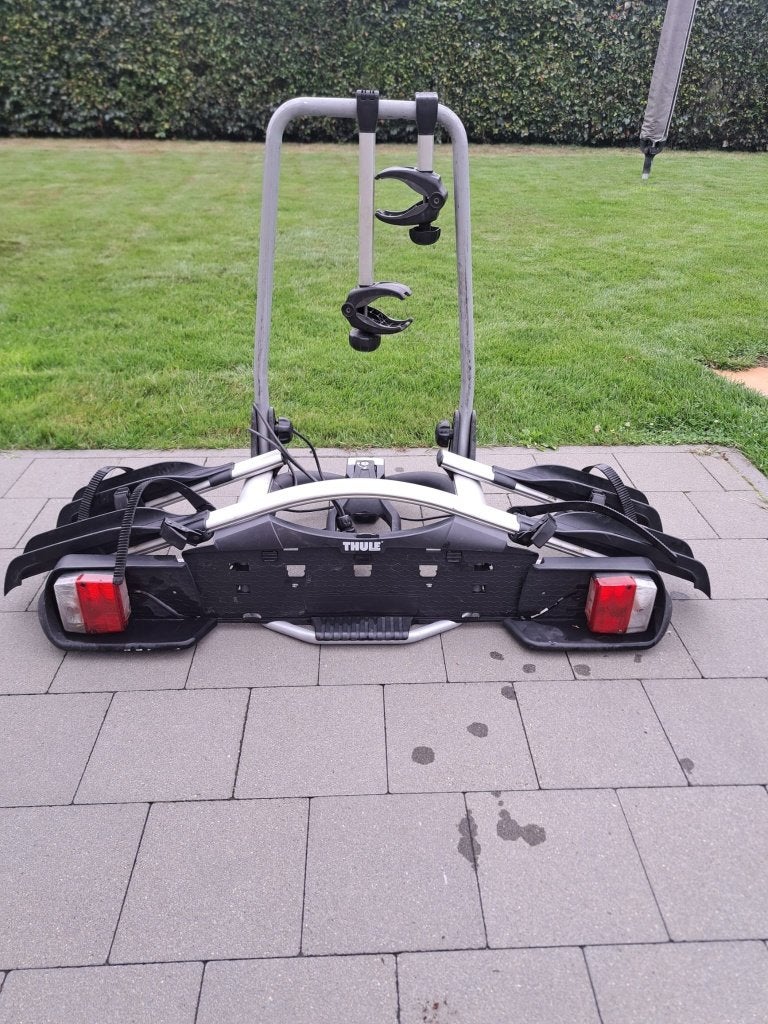 Fietsendrager THULE Europa 921, Auto diversen, Fietsendragers, Ophalen, 2 fietsen, Gebruikt, Trekhaakdrager