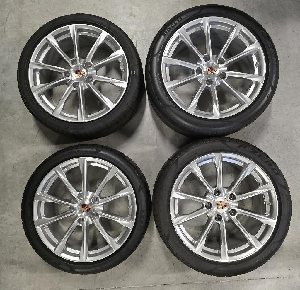 Kit jantes/roues Porsche 718 Cayman Boxster (982), Autos : Pièces & Accessoires, Pneus & Jantes, Jante(s), Pneus été, 19 pouces