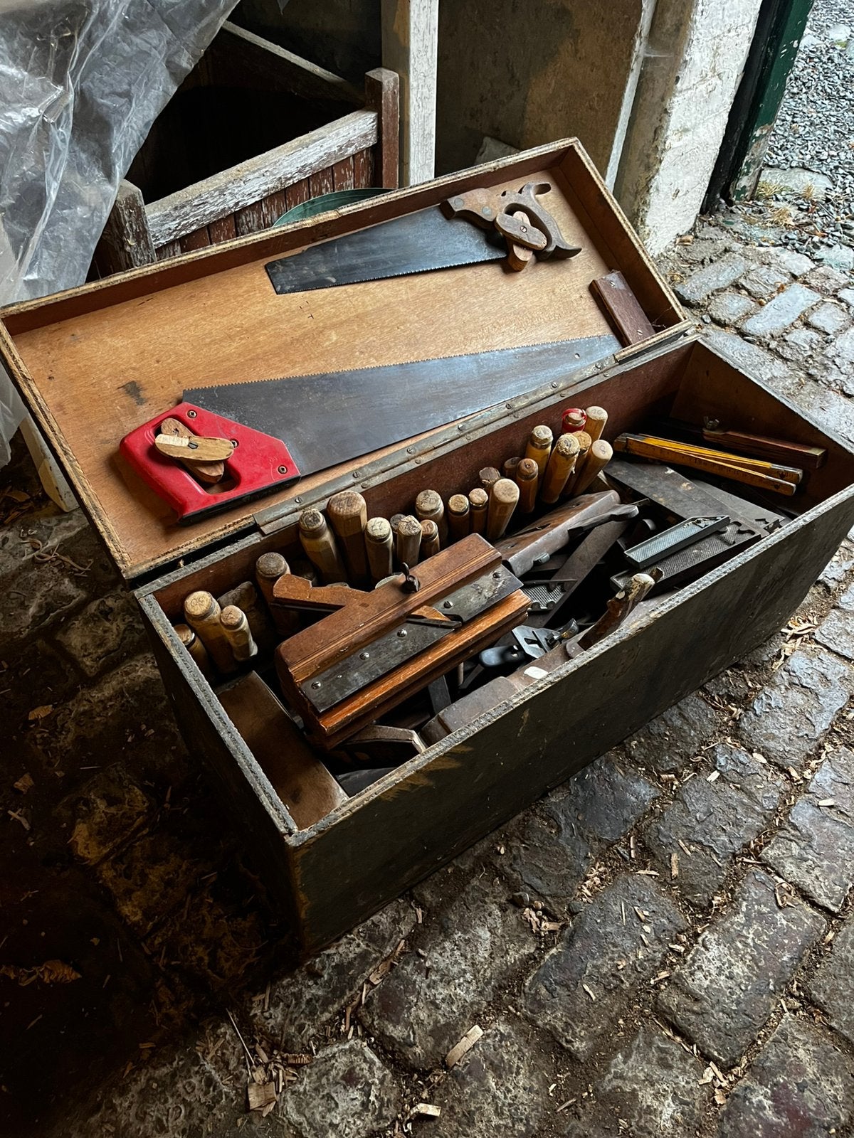 Boîte à outils Barn Find, Bricolage & Construction, Enlèvement, Remplie, Utilisé