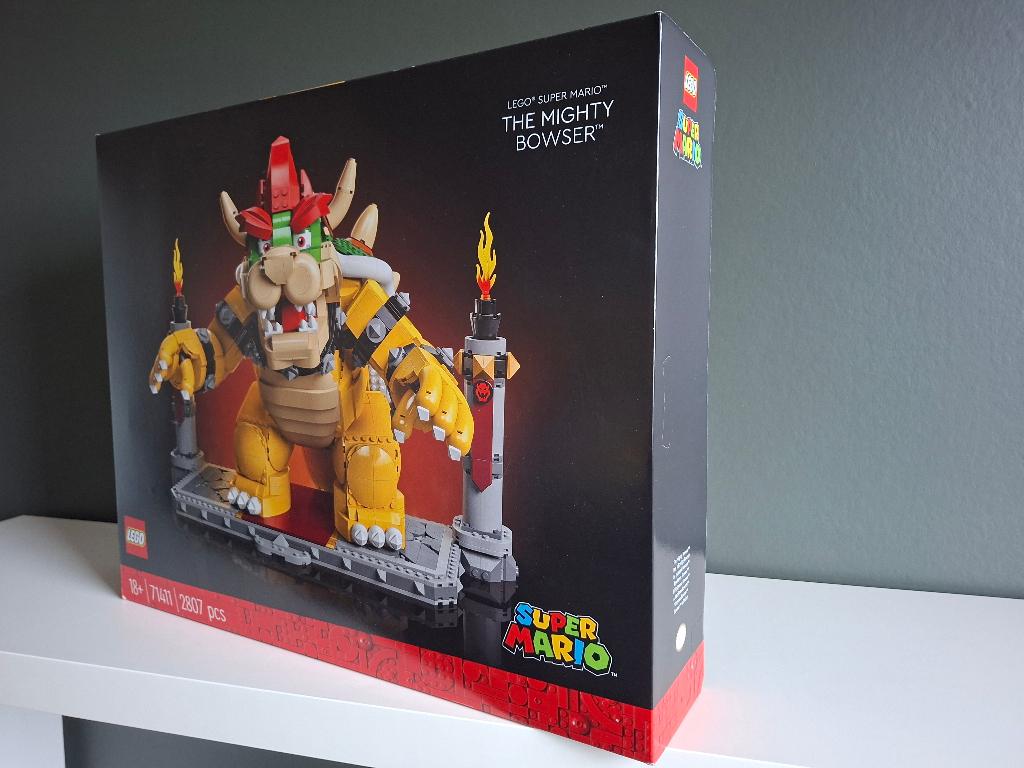 Lego 71411 The Mighty Bowser, Lego, Nieuw, Ophalen of Verzenden, Compleet