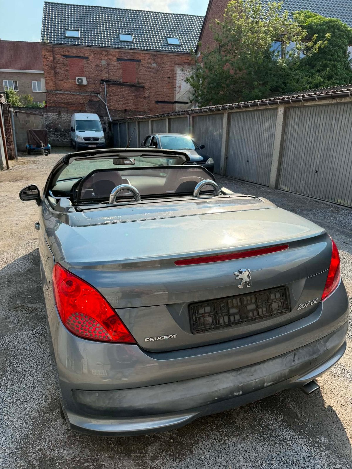 Peugeot 207cc Benzine, Voorwielaandrijving, Zwart, Cabriolet, Handgeschakeld