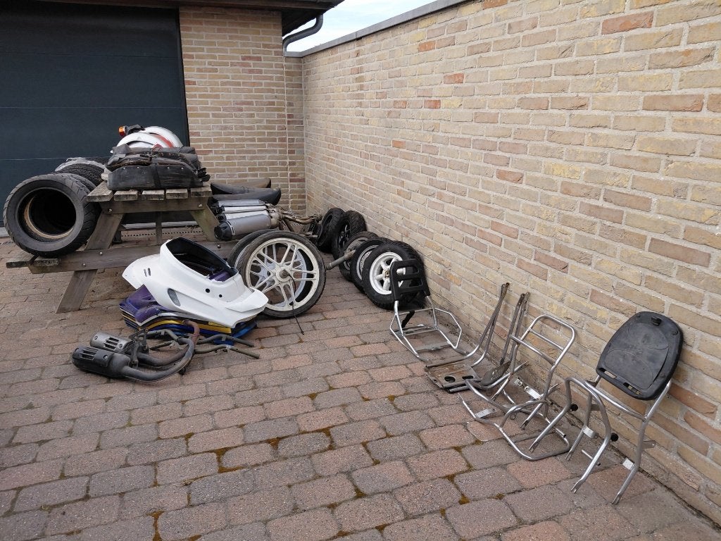 Honda dax camino booster monkey vespa, Fietsen en Brommers, Ophalen