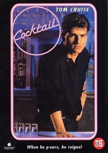 Cocktail (1988) Dvd Tom Cruise, À partir de 6 ans, Néerlandais, Enlèvement ou Envoi, Utilisé