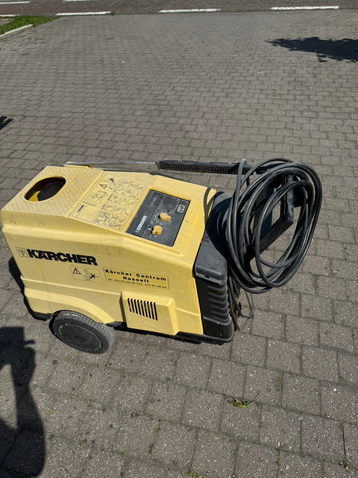 Karcher hogedrukreiniger, Tuin en Terras, Hogedrukreinigers, Ophalen, Zo goed als nieuw