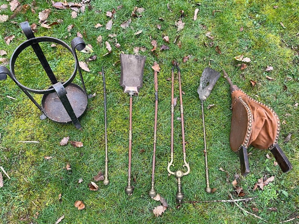 Serviteur de cheminée 5 pièces, Enlèvement, Utilisé