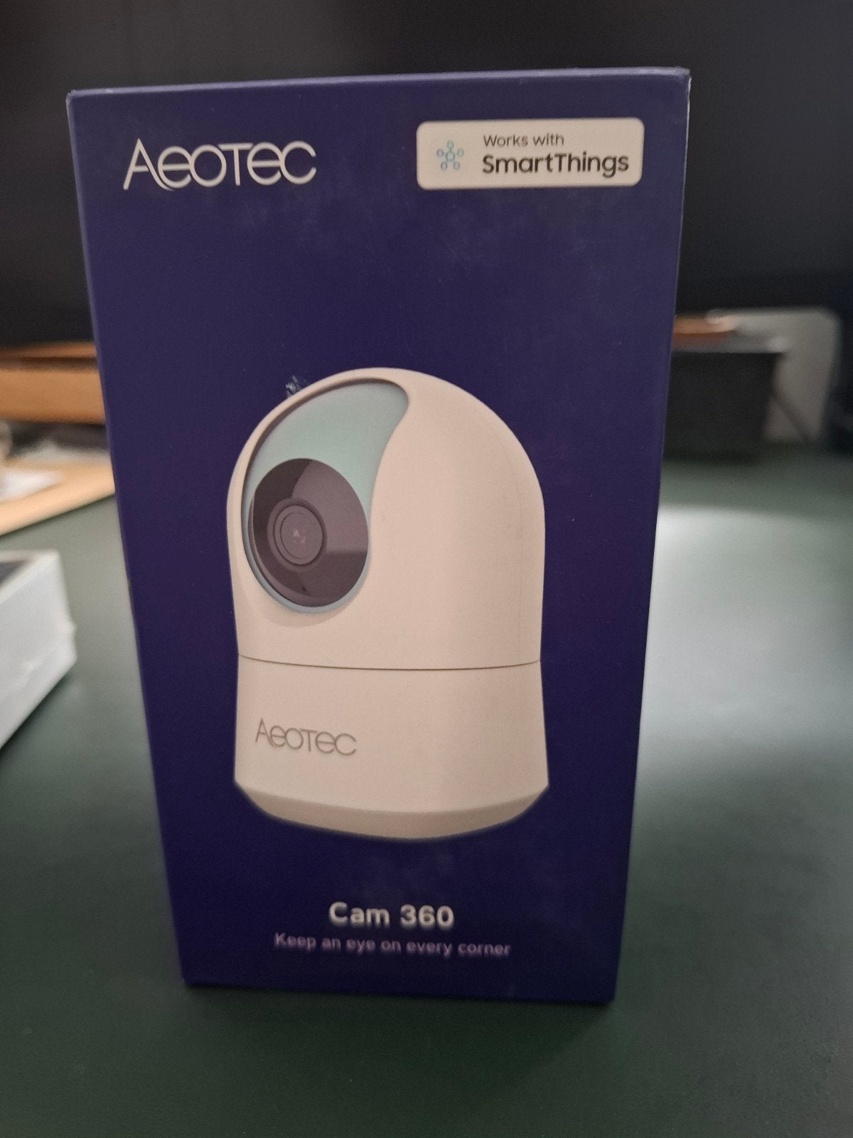 Caméra Aeotec 360 Samsung SmartThings, TV, Hi-fi & Vidéo, Enlèvement ou Envoi, Neuf, Caméra d'intérieur
