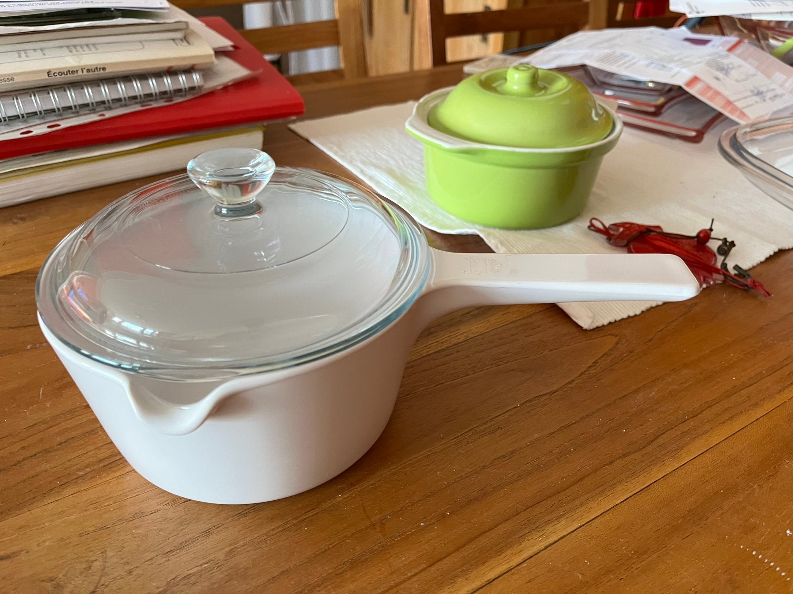 Casserole avec couvercle 1l, Enlèvement ou Envoi, Comme neuf, Avec couvercle, Autres marques